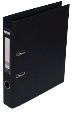 Папка-реєстратор Buromax ELITE чорна A4 50 мм двостороння PP (BM.3002-01c)