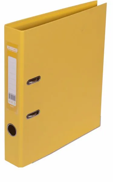 Папка-реєстратор Buromax ELITE жовтий A4 50 мм двостороння PP (BM.3002-08c)