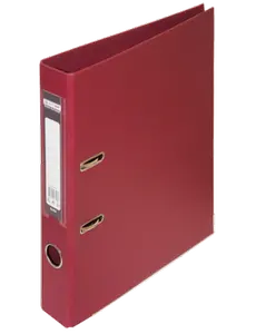 Папка-реєстратор Buromax ELITE бордовий A4 50 мм двостороння PP (BM.3002-13c)