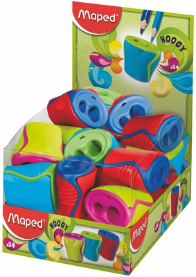 Чинка Maped BOOGY з контейнером на 2 отвори ручна колір асорті (MP.062211)