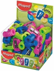 Чинка Maped BOOGY без контейнеру на 1 отвір ручна колір синій (MP.063211)
