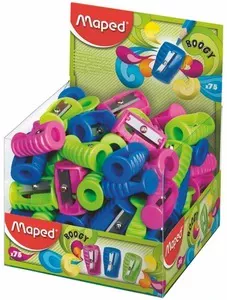 Чинка Maped BOOGY без контейнеру на 1 отвір ручна колір синій (MP.063211)