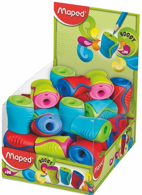 Чинка Maped BOOGY з контейнером на 1 отвір ручна колір асорті (MP.063311)