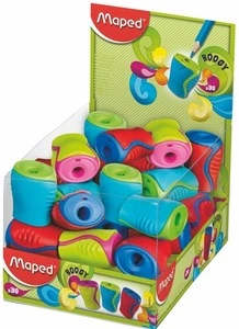 Чинка Maped BOOGY з контейнером на 1 отвір ручна колір асорті (MP.063311)