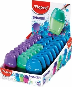 Чинка Maped SHAKER з контейнером на 1 отвір ручна колір асорті (MP.534753)