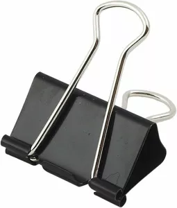 Біндер Buromax 41 мм 12 шт в коробці чорний (BM.5302)