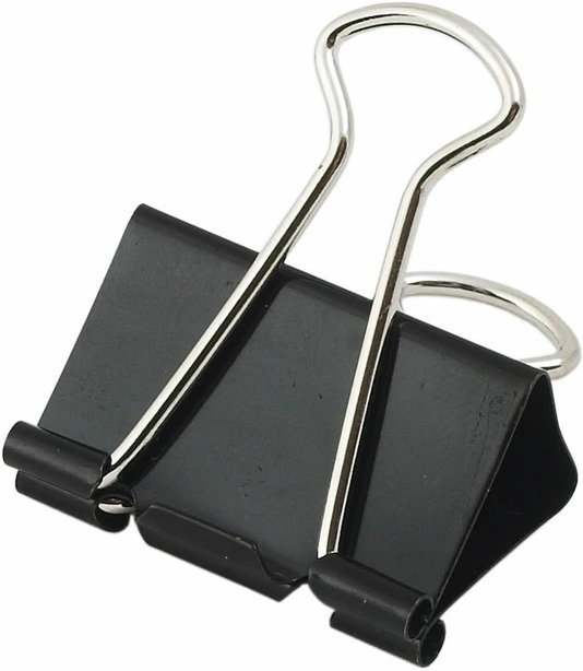 Біндер Buromax 32 мм 12 шт в коробці чорний (BM.5303)