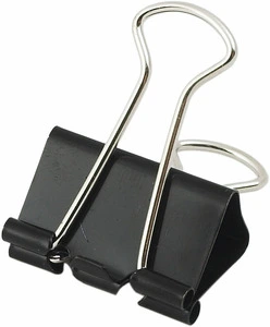 Біндер Buromax 25 мм 12 шт в коробці чорний (BM.5304)