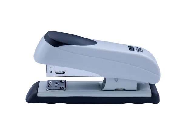 Степлер пластиковий Buromax № 24/6 - 26/6 до 20арк. сірий (BM.4225-09)