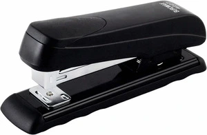 Степлер пластиковий Buromax № 24/6 - 26/6 до 20арк. чорний (BM.4227-01)