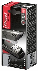 Степлер металвий Maped ESSENTIALS METAL № 24/6 - 26/6 до 25 арк. темно-сірий (MP.354511)
