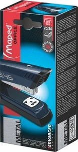 Степлер металвий Maped ESSENTIALS METAL № 24/6 - 26/6 до 25 арк. синій металік (MP.354512)