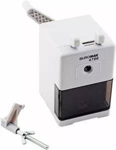 Чинка Buromax з контейнером на 1 отвір механiчна колір асорті (BM.4786)