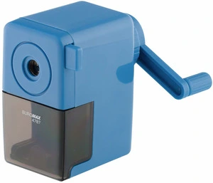 Чинка Buromax з контейнером на 1 отвір механiчна колір асорті (BM.4787)