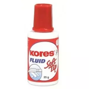 Коректор з пензликом Kores FLUID SOFT TIP з універсальним аплікатором 20 мл. (K66461)