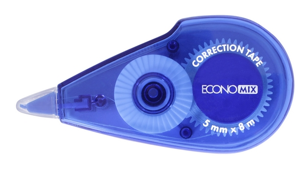 Стрічковий коректор ECONOMIX 5мм. х 8м. (E41301)