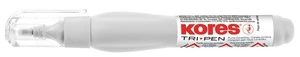Коректор-ручка Kores Tri Pen з металевим клапаном 10 мл. (K83350)