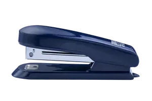 Степлер пластиковий Buromax № 10 15 арк. синій (BM.4100-02)