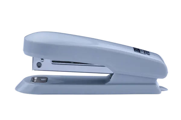 Степлер пластиковий Buromax № 10 15 арк. сірий (BM.4100-09)