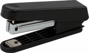 Степлер пластиковий Buromax JOBMAX № 10 до 10 арк. чорний (BM.4101-01)