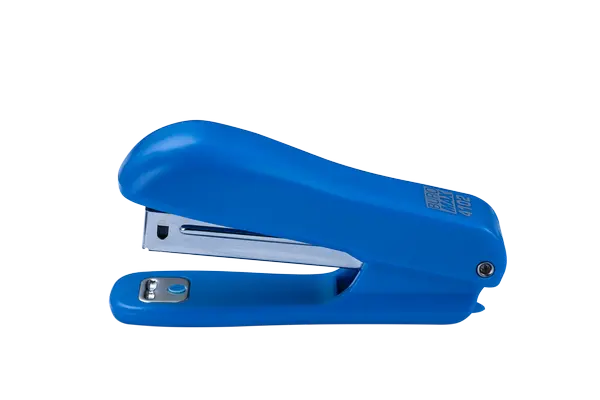Степлер пластиковий круглий Buromax JOBMAX №10 до 10 арк. синій (BM.4102-02)