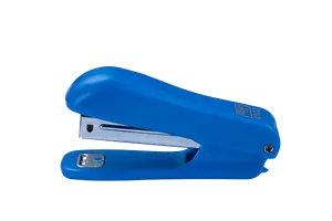Степлер пластиковий круглий Buromax JOBMAX №10 до 10 арк. синій (BM.4102-02)