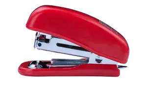 Степлер пластиковий Buromax Міні № 10 до 10 арк. червоний (BM.4125-05)