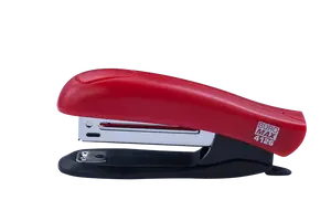 Степлер пластиковий Buromax № 10 до 10 арк. червоний (BM.4126-05)