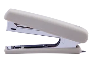 Степлер пластиковий RUBBER TOUCH до 12арк. (скоби №10), сірий