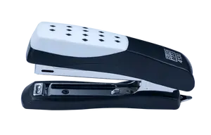 Степлер пластиковий Buromax Шахматка № 10 15 арк. чорний (BM.4130)