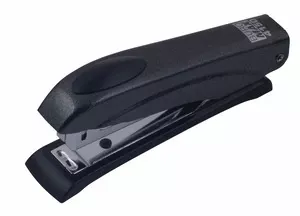 Степлер металевий Buromax Металік № 10 до 12 арк. чорний (BM.4150-01)