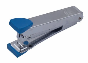Степлер металевий Buromax № 10 до 12 арк. синій (BM.4152-02)