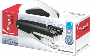 Степлер металвий Maped ESSENTIALS METAL № 10 до 15 арк. чорний (MP.352611)