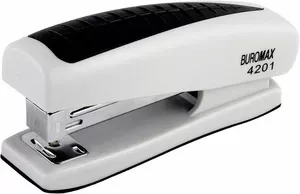 Степлер пластиковий Buromax № 24/6 - 26/6 до 20арк. сірий (BM.4201-09)