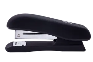 Степлер пластиковий Buromax RUBBER TOUCH № 24/6 - 26/6 до 20арк. чорний (BM.4202-01)