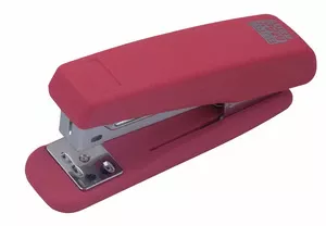 Степлер пластиковий Buromax RUBBER TOUCH № 24/6 - 26/6 до 20арк. рожевий (BM.4205-10)