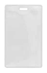 Бейдж вертикальний Optima 62х91мм PVC прозорий (O45606)