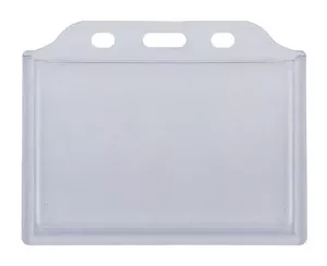 Бейдж горизонтальний Optima 105х74мм ABS+PVC прозорий (O45627)