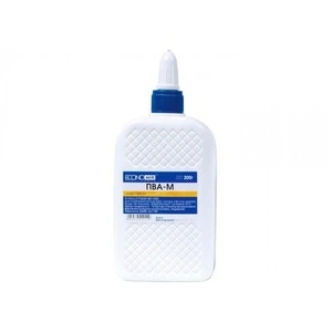 Клей канцелярський Economix 200 г PVA (E41211). Фото 2