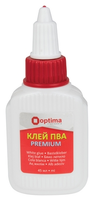 Клей канцелярський Optima Premium 45 г PVA (O45233)