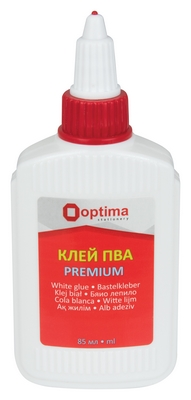Клей канцелярський Optima Premium 85 г PVA (O45234)