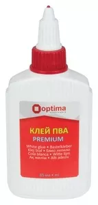 Клей канцелярський Optima Premium 85 г PVA (O45234)