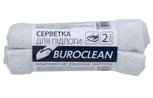 Ганчірка для підлоги Buroclean 2 шт б/п 50х50 см  (10200152)