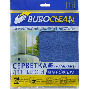 Серветка для підлоги мікрофібра BuroClean EuroStandart 50х60 см (10200154)