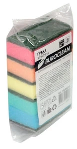 Губки кухонні Buroclean 80х50х24 мм 5 шт (10200212)