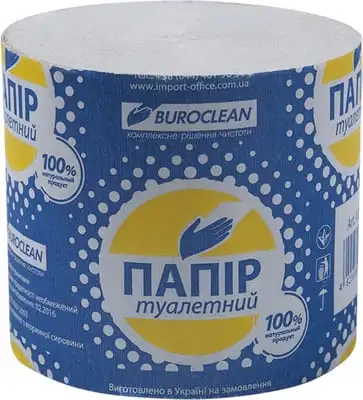 Туалетний папір макул. без гільзи, сірий **