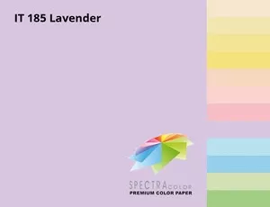 Папір кольоровий Spectra Color Lavander 185 А3 80г/м2 ліловий  500 арк. (16.4427)