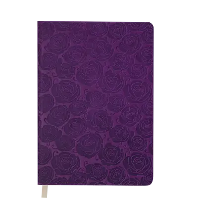Щоденник недатований FLEUR, A6, 288 арк., вишневий