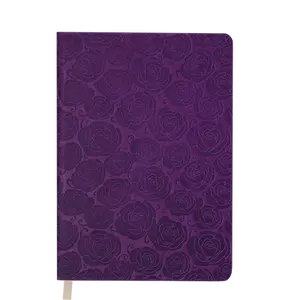 Щоденник недатований FLEUR, A6, 288 арк., вишневий