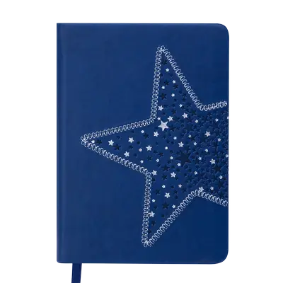 Щоденник недатований STELLA, A6, 288 стор., синій
